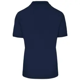 Mens Houston Stretch Golf Shirt Navy Back